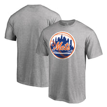Load image into Gallery viewer, New York Mets Cooperstown Collection Forbes T-Shirt - Ash MLB Guys Tee
