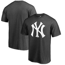 Load image into Gallery viewer, New York Yankees Primary Logo T-Shirt - Heathered Charcoal MLB Guys Tee
