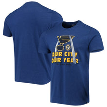 Load image into Gallery viewer, St. Louis Blues '47 Regional Club T-Shirt - Heathered Blue NHL Guys Tee
