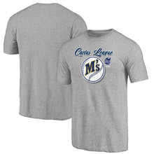 Load image into Gallery viewer, Seattle Mariners 2020 Spring Training Mentor Tri-Blend T-Shirt – Gray MLB Guys Tee
