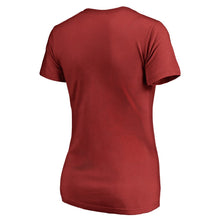 Load image into Gallery viewer, Arizona Cardinals Nfl Pro Line By Women&#39;s Engage Arch V-Neck T-Shirt - Cardinal NFL LADIES V-Neck
