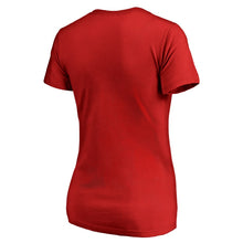 Load image into Gallery viewer, Mike Trout Los Angeles Angels Women&#39;s Player Hometown Collection V-Neck T-Shirt - Red MLB Ladies V-Neck
