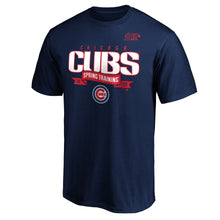 Load image into Gallery viewer, Chicago Cubs 2020 Spring Training Line Drive T-Shirt – Navy MLB Guys Tee
