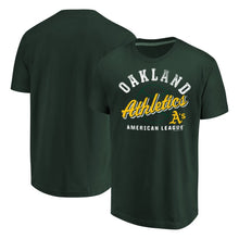 Load image into Gallery viewer, Oakland Athletics Available T-Shirt - Green MLB Guys Tee
