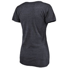 Load image into Gallery viewer, Tampa Bay Rays Women&#39;s Personalized Base Runner Tri-Blend T-Shirt - Navy MLB Ladies V-Neck
