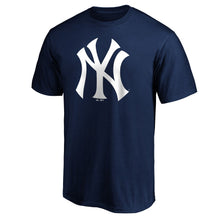 Load image into Gallery viewer, New York Yankees Official Logo T-Shirt - Navy MLB Guys Tee
