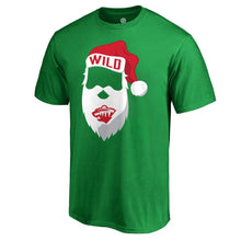 Load image into Gallery viewer, Minnesota Wild Jolly T-Shirt - Kelly Green NHL Guys Tee
