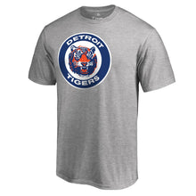 Load image into Gallery viewer, Detroit Tigers Cooperstown Collection Huntington T-Shirt - Heathered Gray MLB Guys Tee
