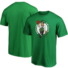 Load image into Gallery viewer, Boston Celtics Primary Team Logo T-Shirt - Kelly Green NBA Guys Tee
