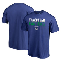 Load image into Gallery viewer, Vancouver Canucks Iconic Collection Fade Out T-Shirt - Royal NHL Guys Tee
