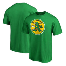Load image into Gallery viewer, Oakland Athletics Cooperstown Collection Huntington T-Shirt - Kelly Green MLB Guys Tee
