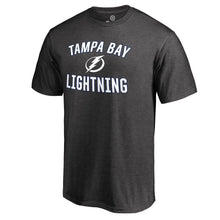 Load image into Gallery viewer, Tampa Bay Lightning Victory Arch T-Shirt - Heather Gray NHL Guys Tee
