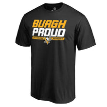 Load image into Gallery viewer, Pittsburgh Penguins Hometown Collection I T-Shirt - Black NHL Guys Tee
