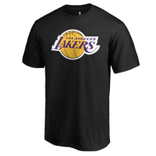 Load image into Gallery viewer, Lebron James Los Angeles Lakers Team Playmaker Name &amp; Number T-Shirt - Black NBA Guys Tee
