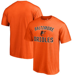 Baltimore Orioles Victory Arch T-Shirt - Orange MLB Guys Tee