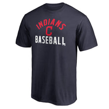 Load image into Gallery viewer, Cleveland Indians Team Pride T-Shirt - Navy MLB Guys Tee
