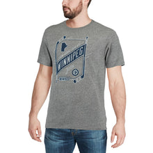 Load image into Gallery viewer, Winnipeg Jets Ccm Our Home Our Ice Tri-Blend T-Shirt - Gray NHL Guys Tee

