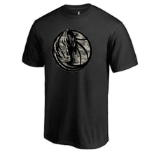 Load image into Gallery viewer, Dallas Mavericks Cloak Camo T-Shirt - Black NBA Guys Tee
