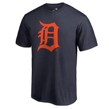Load image into Gallery viewer, Detroit Tigers Primary Logo T-Shirt - Navy MLB Guys Tee

