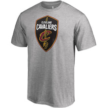 Load image into Gallery viewer, Cleveland Cavaliers Team Primary Logo T-Shirt - Gray NBA Guys Tee
