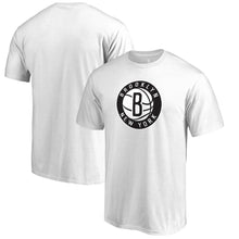 Load image into Gallery viewer, Brooklyn Nets Alternate Logo T-Shirt - White NBA Guys Tee
