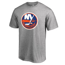 Load image into Gallery viewer, New York Islanders Primary Logo T-Shirt - Ash NHL Guys Tee
