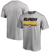 Load image into Gallery viewer, Pittsburgh Penguins Hometown Collection I T-Shirt - Heathered Gray NHL Guys Tee
