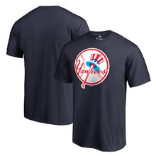Load image into Gallery viewer, New York Yankees Cooperstown Collection Forbes T-Shirt - Navy MLB Guys Tee
