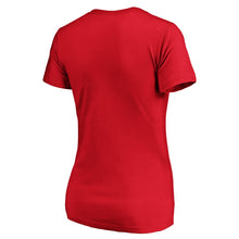 Load image into Gallery viewer, St. Louis Cardinals Women&#39;s 2019 Postseason Dugout Authentic V-Neck T-Shirt - Red MLB Ladies V-Neck
