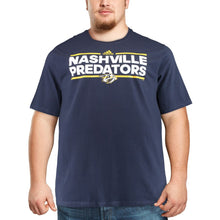 Load image into Gallery viewer, Nashville Predators Adidas Dassler T-Shirt - Navy NHL Guys Tee

