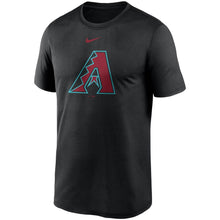 Load image into Gallery viewer, Arizona Diamondbacks Nike Large Logo Legend Performance T-Shirt – Black MLB Guys Tee
