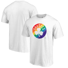 Load image into Gallery viewer, Boston Celtics Team Pride T-Shirt - White NBA Guys Tee
