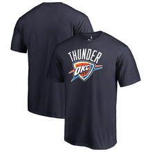 Load image into Gallery viewer, Oklahoma City Thunder Primary Logo T-Shirt - Navy NBA Guys Tee
