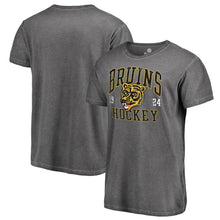 Load image into Gallery viewer, Boston Bruins Vintage Collection Old Favorite Shadow Washed T-Shirt - Black NHL Guys Tee
