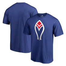 Load image into Gallery viewer, Atlanta Braves Cooperstown Collection Forbes T-Shirt - Royal MLB Guys Tee
