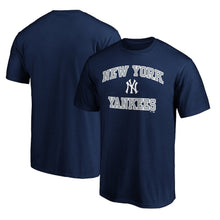 Load image into Gallery viewer, New York Yankees Heart &amp; Soul T-Shirt - Navy MLB Guys Tee
