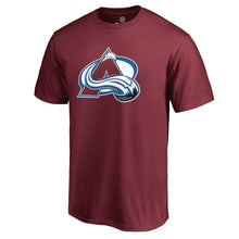 Load image into Gallery viewer, Colorado Avalanche Primary Logo T-Shirt - Maroon NHL Guys Tee
