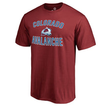 Load image into Gallery viewer, Colorado Avalanche Victory Arch T-Shirt - Maroon NHL Guys Tee
