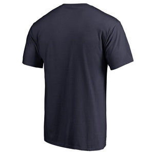 Atlanta Braves Onside Stripe T-Shirt - Navy MLB Guys Tee