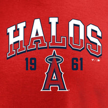 Load image into Gallery viewer, Los Angeles Angels Hometown Collection Halos T-Shirt - Red MLB Guys Tee
