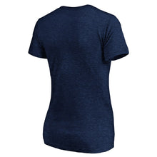 Load image into Gallery viewer, Women&#39;s 2019 Mlb All-Star Game Hometown Collection Tri-Blend V-Neck T-Shirt - Heathered Navy MLB Ladies V-Neck
