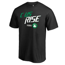 Load image into Gallery viewer, Boston Celtics 2019 Nba Playoffs Slogan T-Shirt - Black NBA Guys Tee
