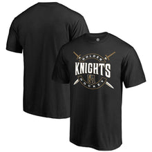 Load image into Gallery viewer, Vegas Golden Knights Battle Ready T-Shirt - Black NHL Guys Tee

