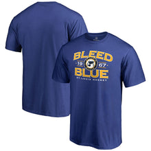 Load image into Gallery viewer, St. Louis Blues Hometown Collection Local T-Shirt - Blue NHL Guys Tee
