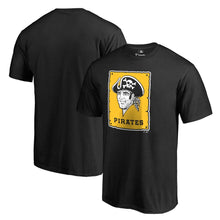 Load image into Gallery viewer, Pittsburgh Pirates Cooperstown Collection Forbes T-Shirt - Black MLB Guys Tee
