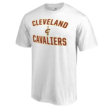 Load image into Gallery viewer, Cleveland Cavaliers Victory Arch T-Shirt - White NBA Guys Tee
