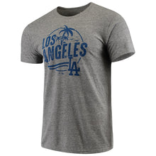 Load image into Gallery viewer, Los Angeles Dodgers Hometown Collection La Palms Tri-Blend T-Shirt - Heathered Gray MLB Guys Tee
