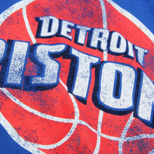 Load image into Gallery viewer, Detroit Pistons Distressed T-Shirt - Royal NBA Guys Tee

