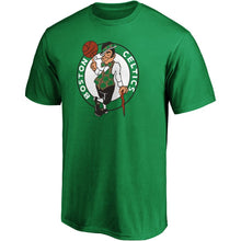 Load image into Gallery viewer, Boston Celtics Primary Team Logo T-Shirt - Kelly Green NBA Guys Tee

