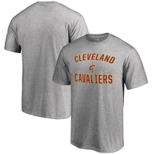 Load image into Gallery viewer, Cleveland Cavaliers Victory Arch T-Shirt - Gray NBA Guys Tee
